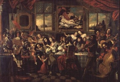 The Prodigal Son with the Courtesans, c.1662 by Stephan Kessler